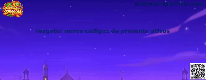 Resgatar novos códigos de presente