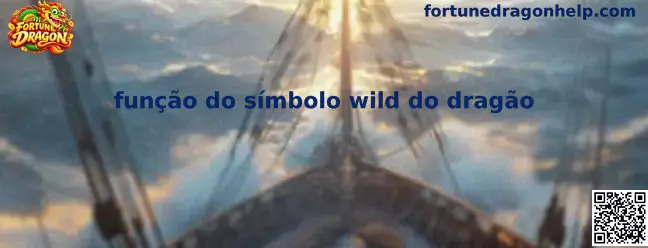 Ilustração explicativa sobre a função do símbolo Wild do dragão em Fortune Dragon